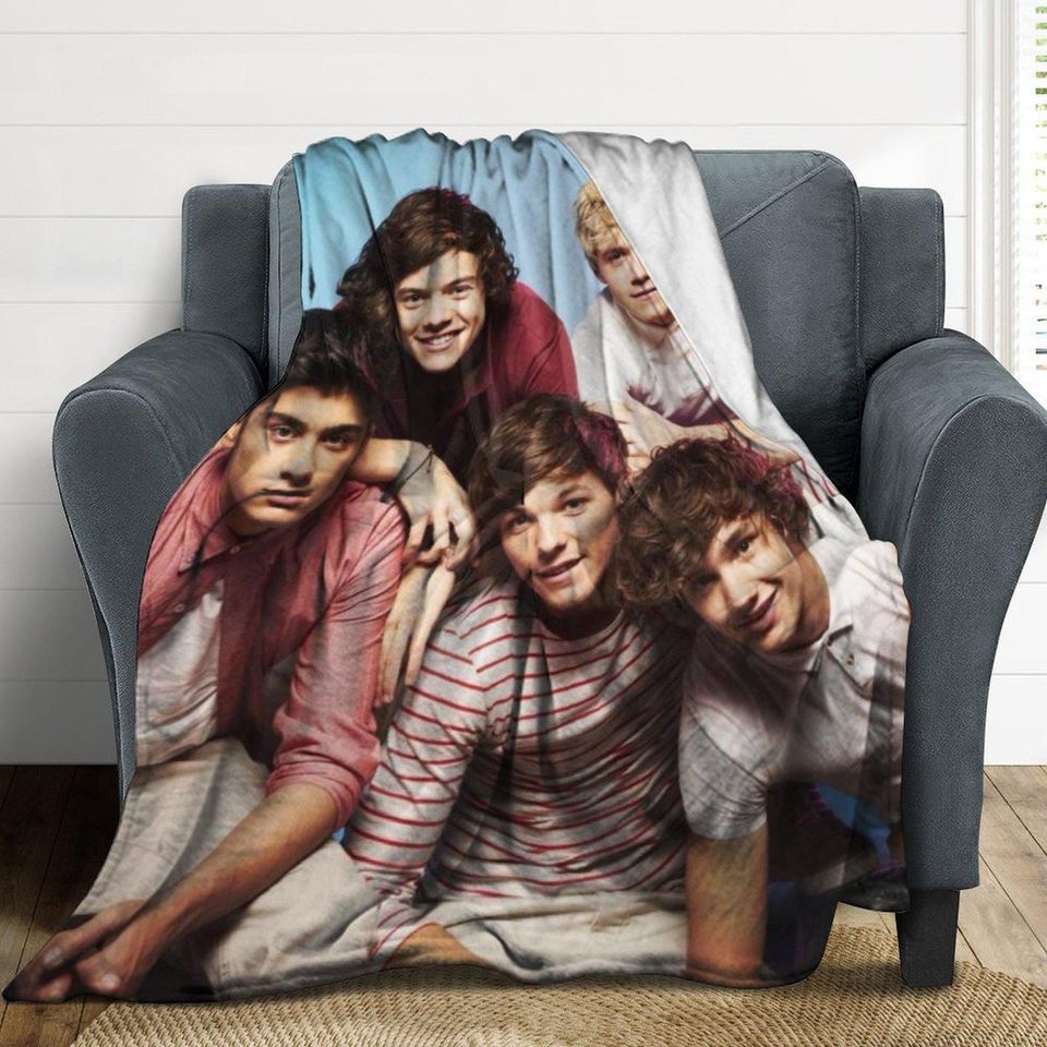 One Direction Blanket Custome Name Comfortable Soft Warm
