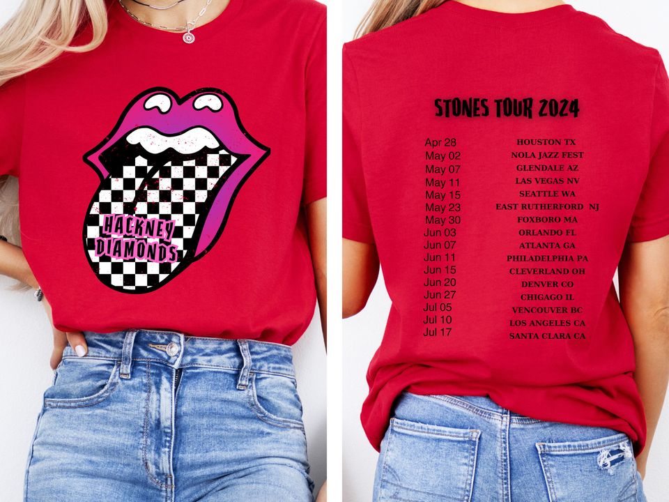 Rolling Stones tshirt, Graphic Tee, Distressed Band Shirt