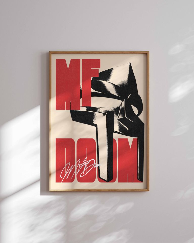 MF Dooom Poster - Premium Matte Vertical