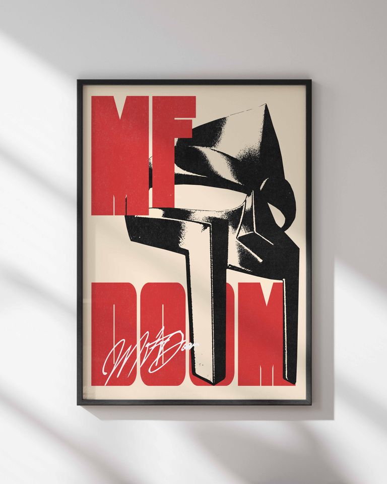 MF Dooom Poster - Premium Matte Vertical
