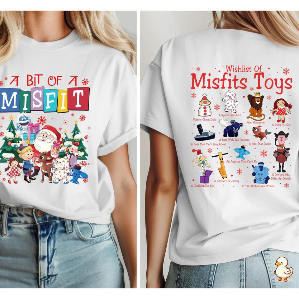 Misfits Toys Christmas T-shirt