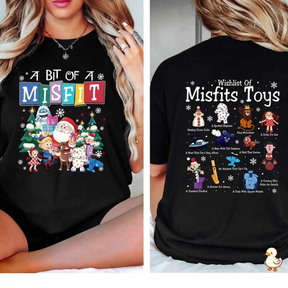 Misfits Toys Christmas T-shirt