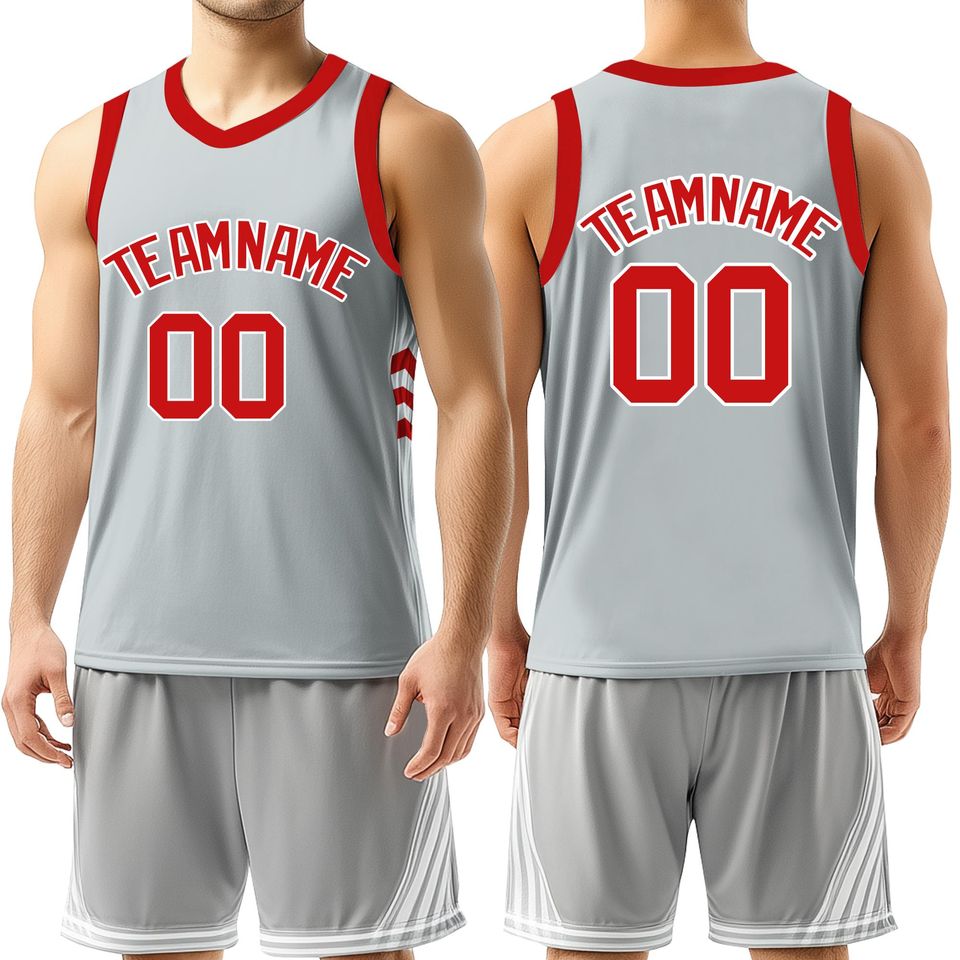 Custom Crew Neck 3D-Printed Basketball Jersey - Personalized Sportswear, Breathable Mesh, Customizable for Team, Individual High Performance