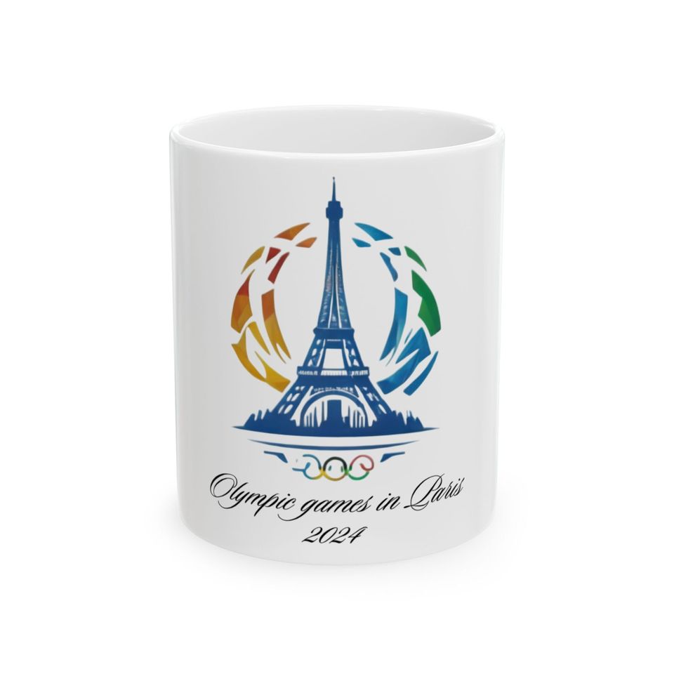 Paris 2024 Olympics games Commemorative Ceramic coffee Mug (11oz, 15oz)