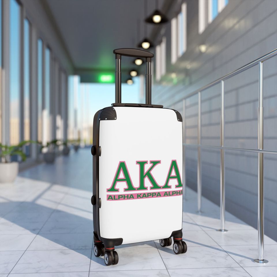 Alpha Kappa Alpha Suitcase