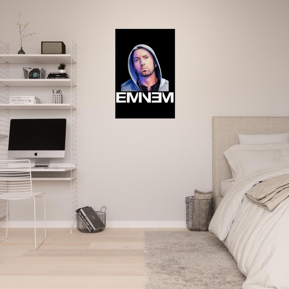 Eminem Poster Poster for Bedroom, Game Room, Dorm
