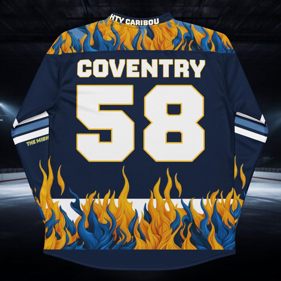 Coventry Blaze EIHL Team, Fan Made, Ice Hockey Jersey