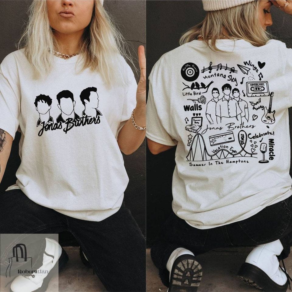 Jonas Brothers Shirt, Jonas Brothers Tour Shirt, Five Albums One Night Tour Shirt