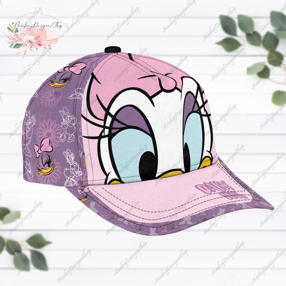 Daisy Duck Cap, Daisy Duck Classic Cap, Disney Daisy Duck Hat