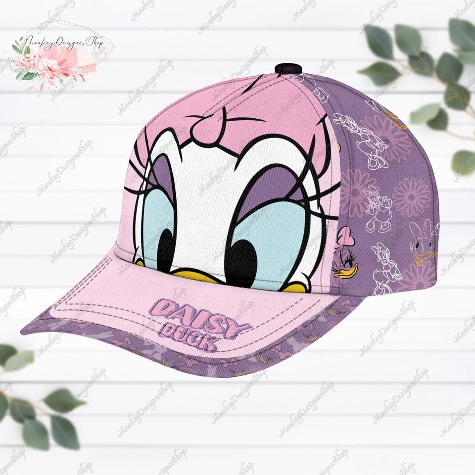 Daisy Duck Cap, Daisy Duck Classic Cap, Disney Daisy Duck Hat
