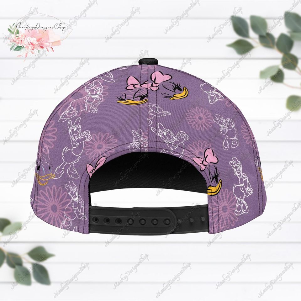 Daisy Duck Cap, Daisy Duck Classic Cap, Disney Daisy Duck Hat
