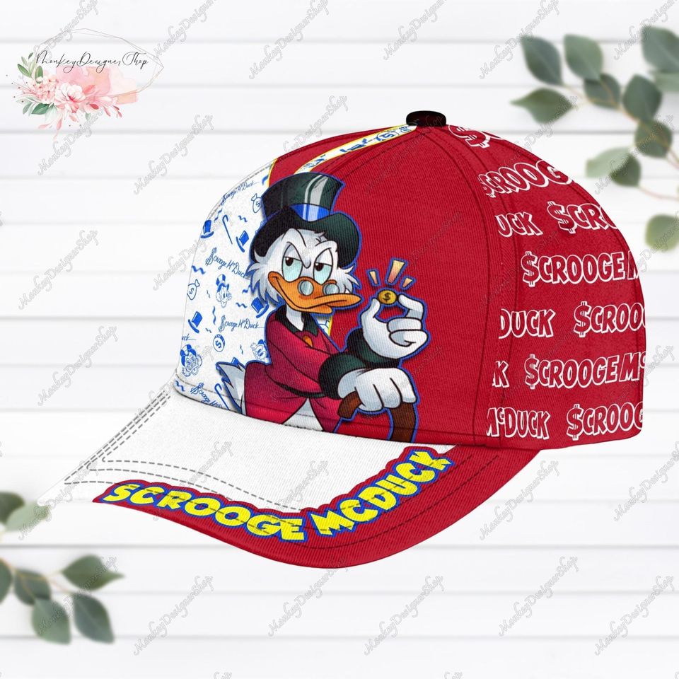 Scrooge Mcduck Caps, Scrooge Mcduck Hat, Disney Scrooge Mcduck Classic Hat