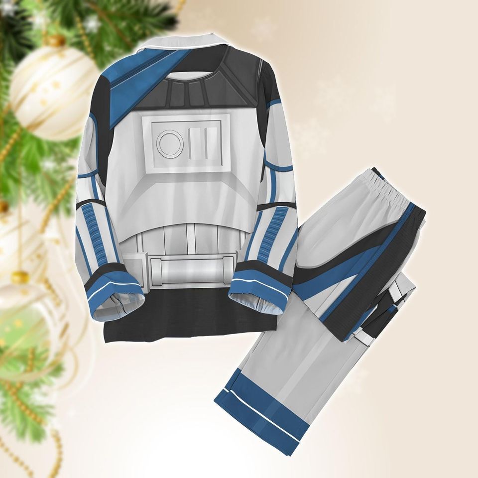 Captain Rex Star Wars Pajamas Set, Disney Character Cosplay Pj Set