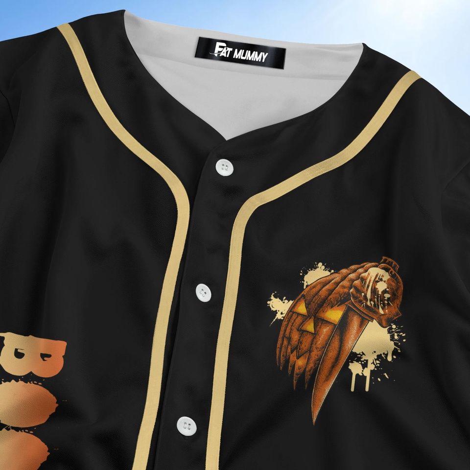 Michael Myers Baseball Jersey, Halloween Horror Jersey