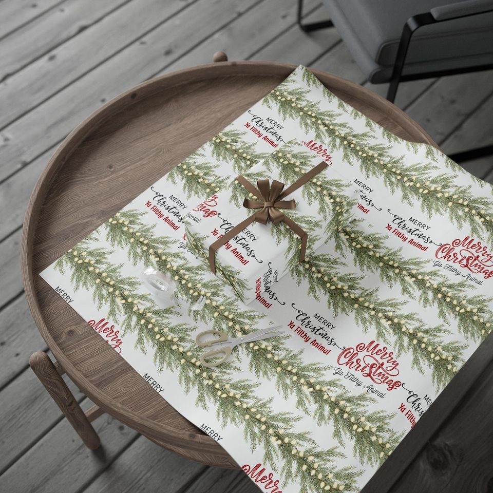 Home Alone Christmas Wrapping Paper - Funny Holiday Gift Wrap