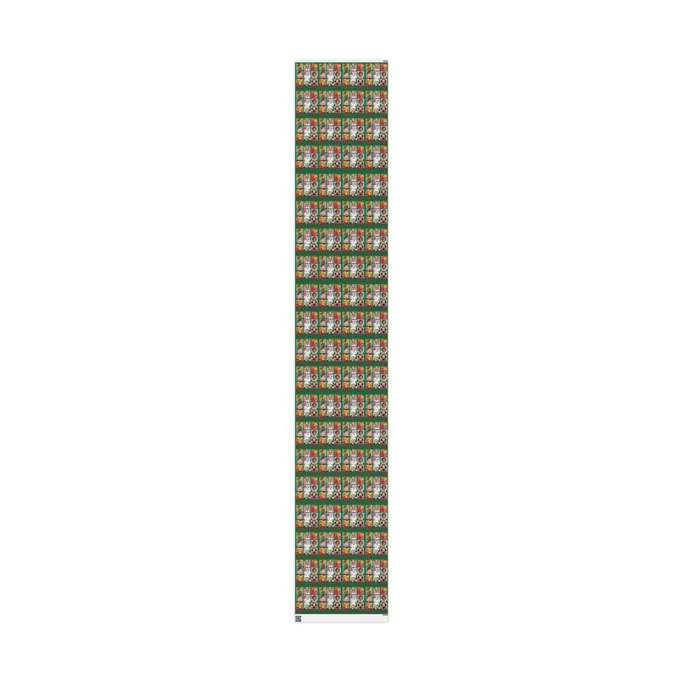 Funny Christmas Movie Wrapping Paper, Silly Xmas Gift Wrap
