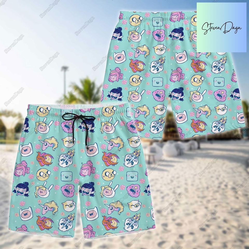 Adventure Time Button Shirt, Adventure Time Shorts, Adventure Time Shirt