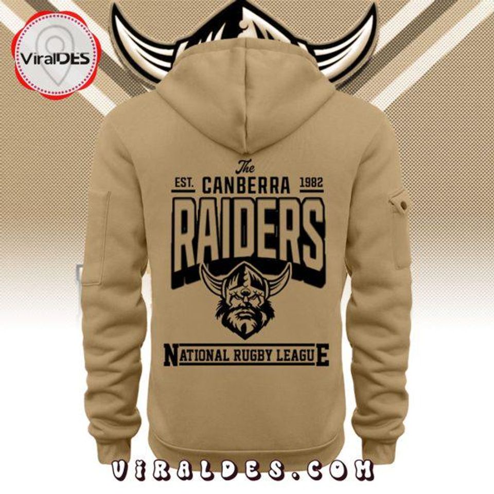 Custom Canberra Raiders Tactical Hoodie
