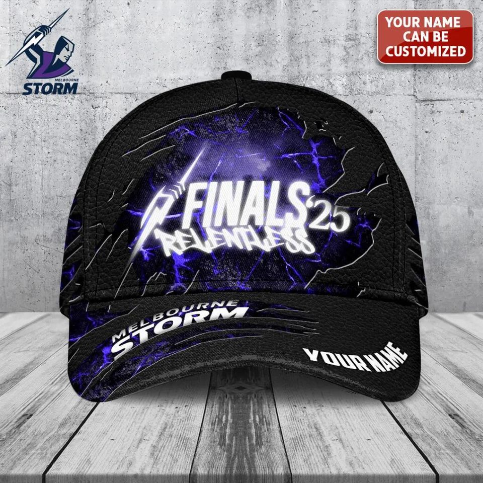 Personalized Melbourne Storm Classic Cap