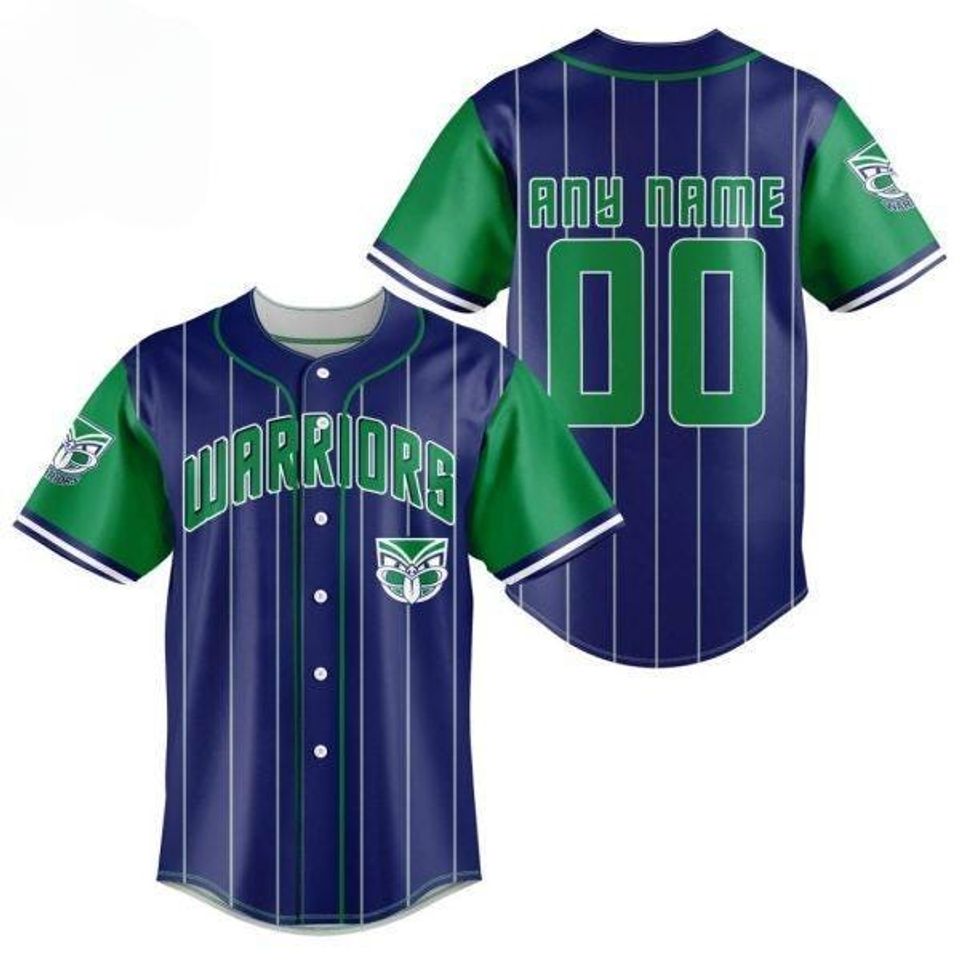 New Zealand Warriors Special Baseball Jersey Design