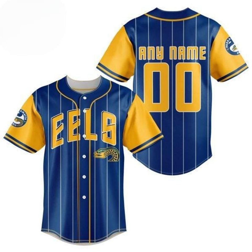 Parramatta Eels Special Baseball Jersey Design