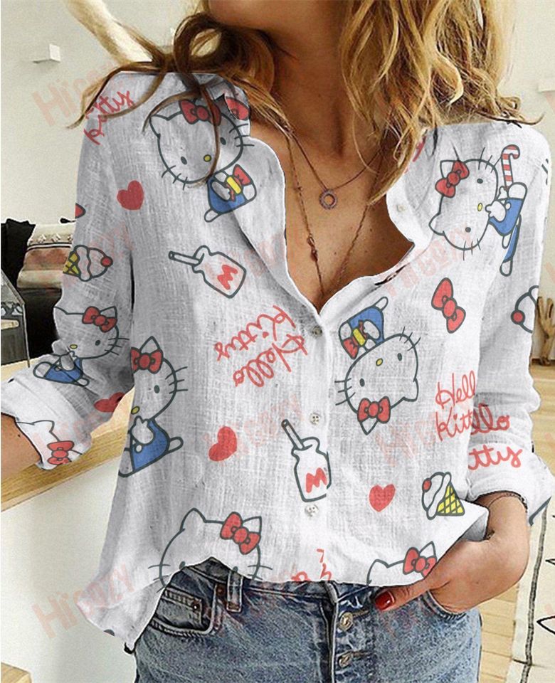 Hello Kitty Women's Blouse, Mother's Day Gift