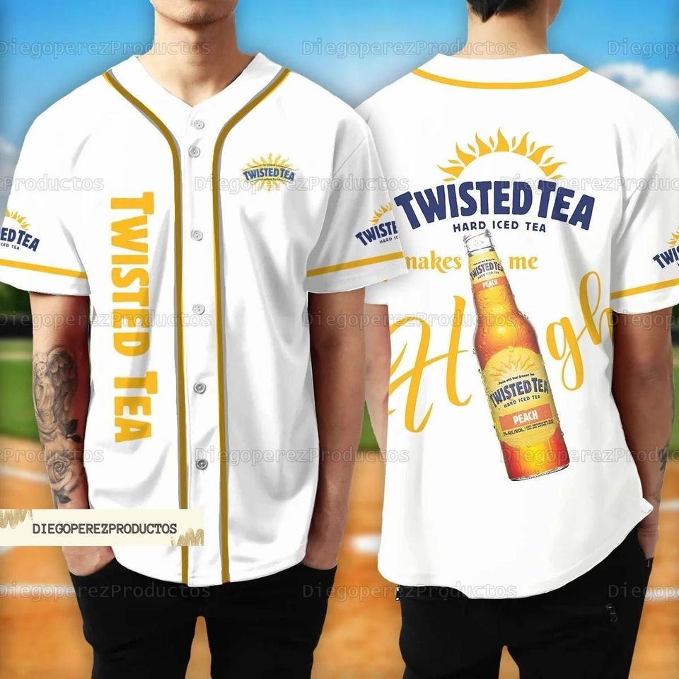 Twisted Tea Baseball Jersey, Twisted Tea Baseball Uniform