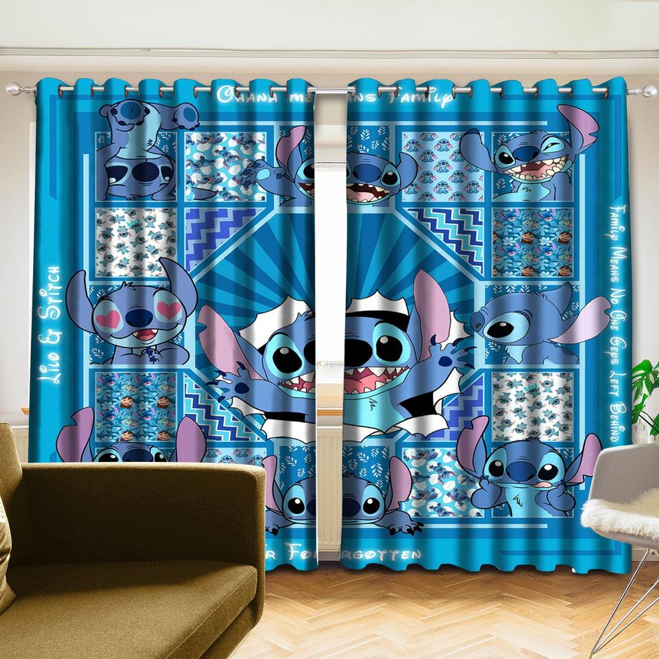 Stitch Window Curtain