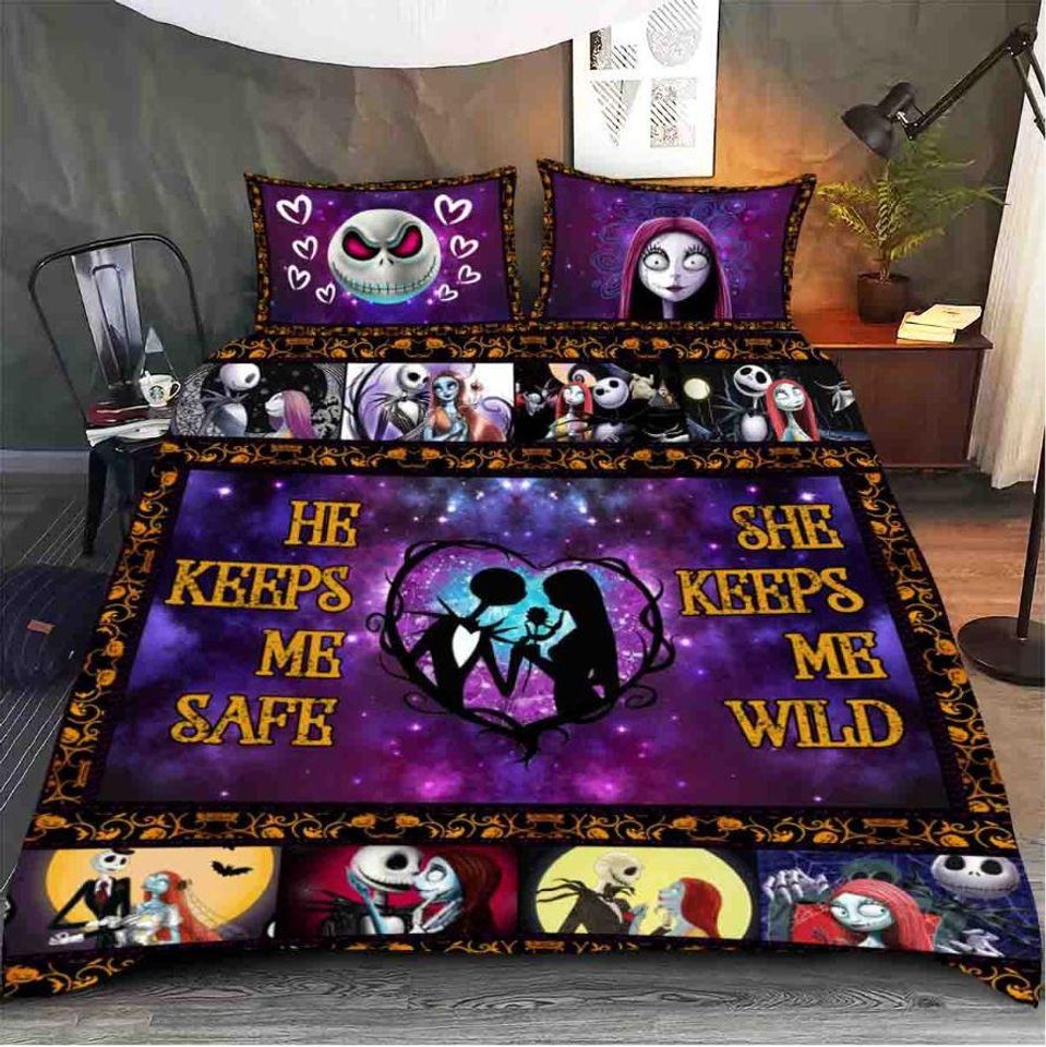 Jack And Sally Bedding Set