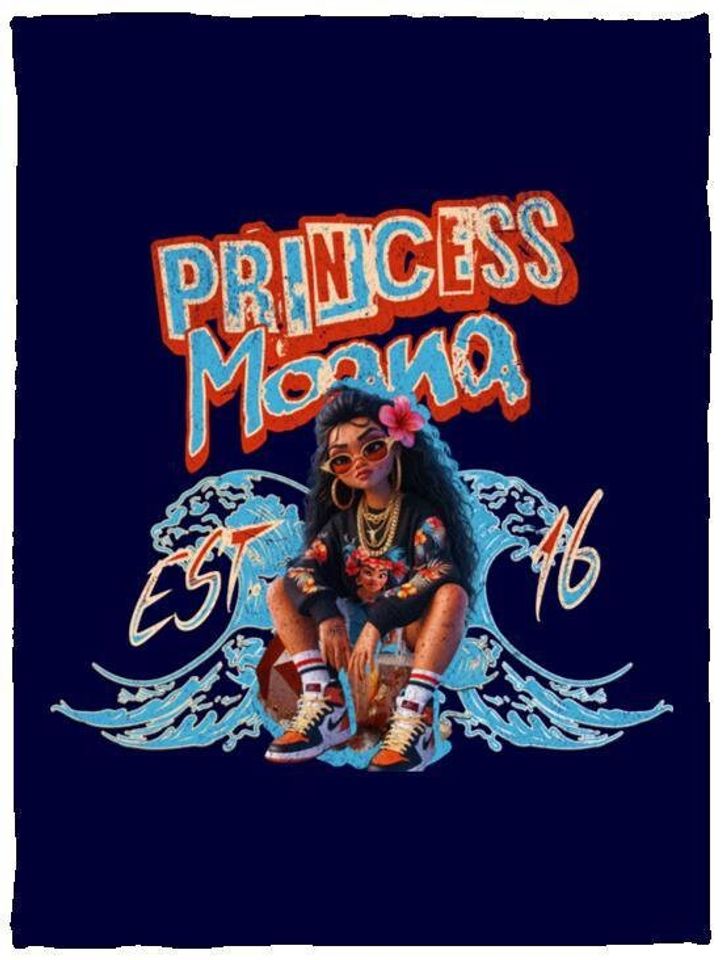 Princess Moana Cozy Plush Fleece Blanket