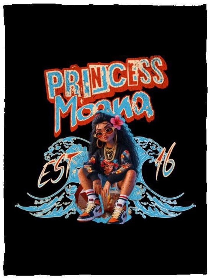 Princess Moana Cozy Plush Fleece Blanket