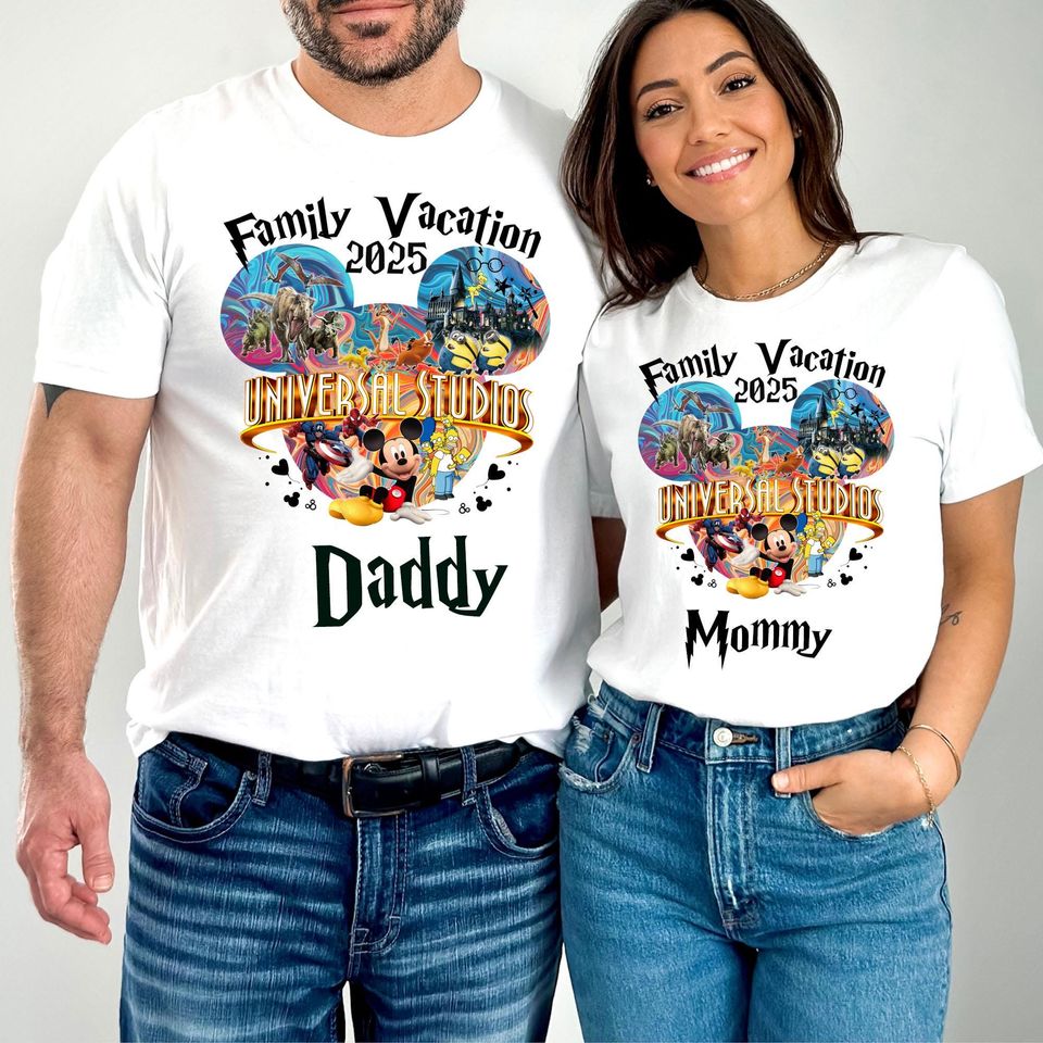 Universal Studios Family Vacation Shirt: Matching Trip Tees