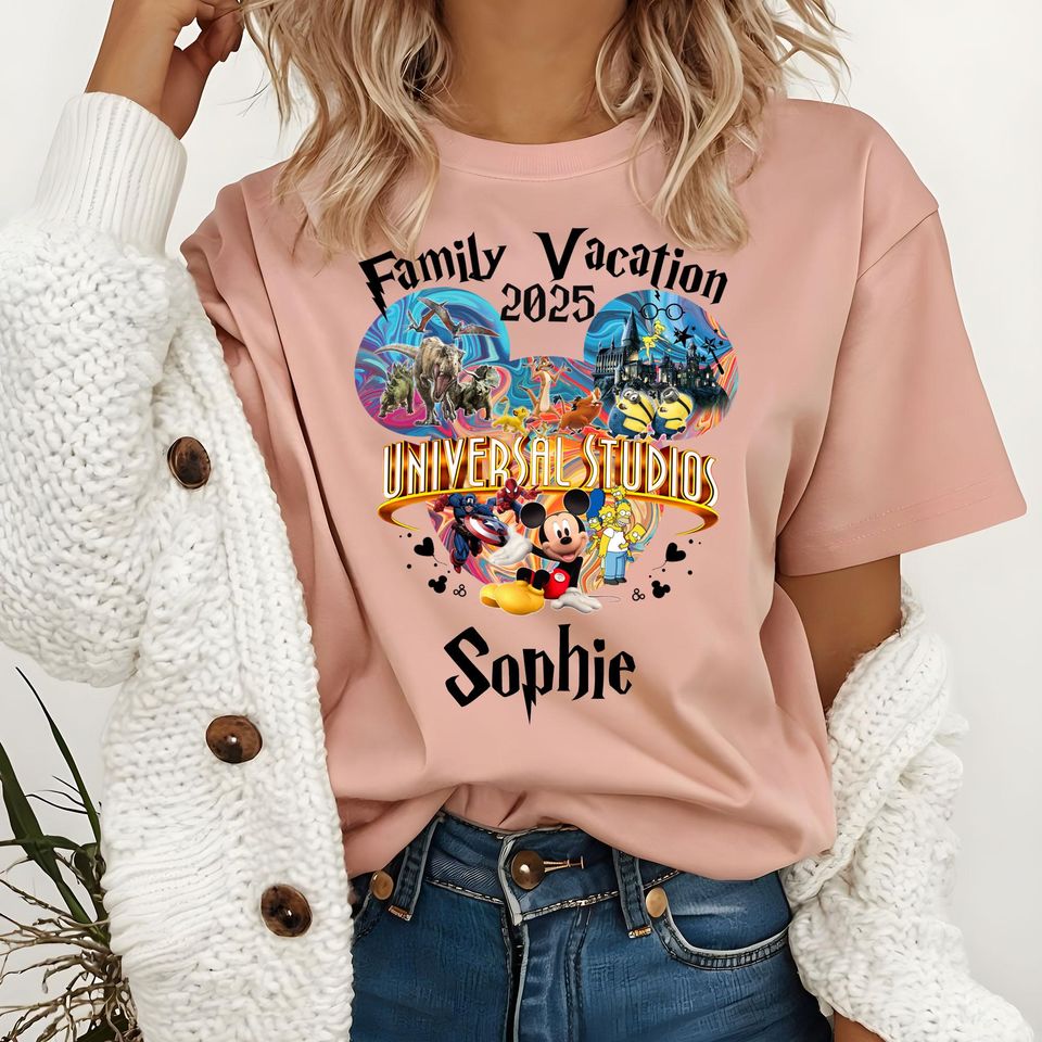 Universal Studios Family Vacation Shirt: Matching Trip Tees