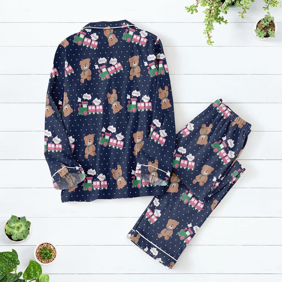 Kpop Rumi Choo Choo Pajamas Set, Choo Choo Train Pajamas Pant