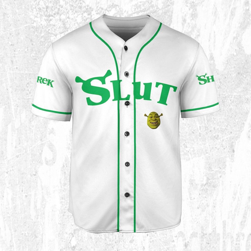 Personalize Shrek Slut White, Disney Fiona Princess Gift