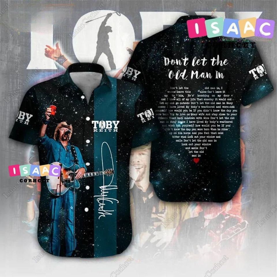 Toby Keith Button Shirt, Toby Keith Hawaiian Shirt, Toby Keith 90s Country Music Shirt, Western Nashville Shirt, Toby Keith Beach Shirt