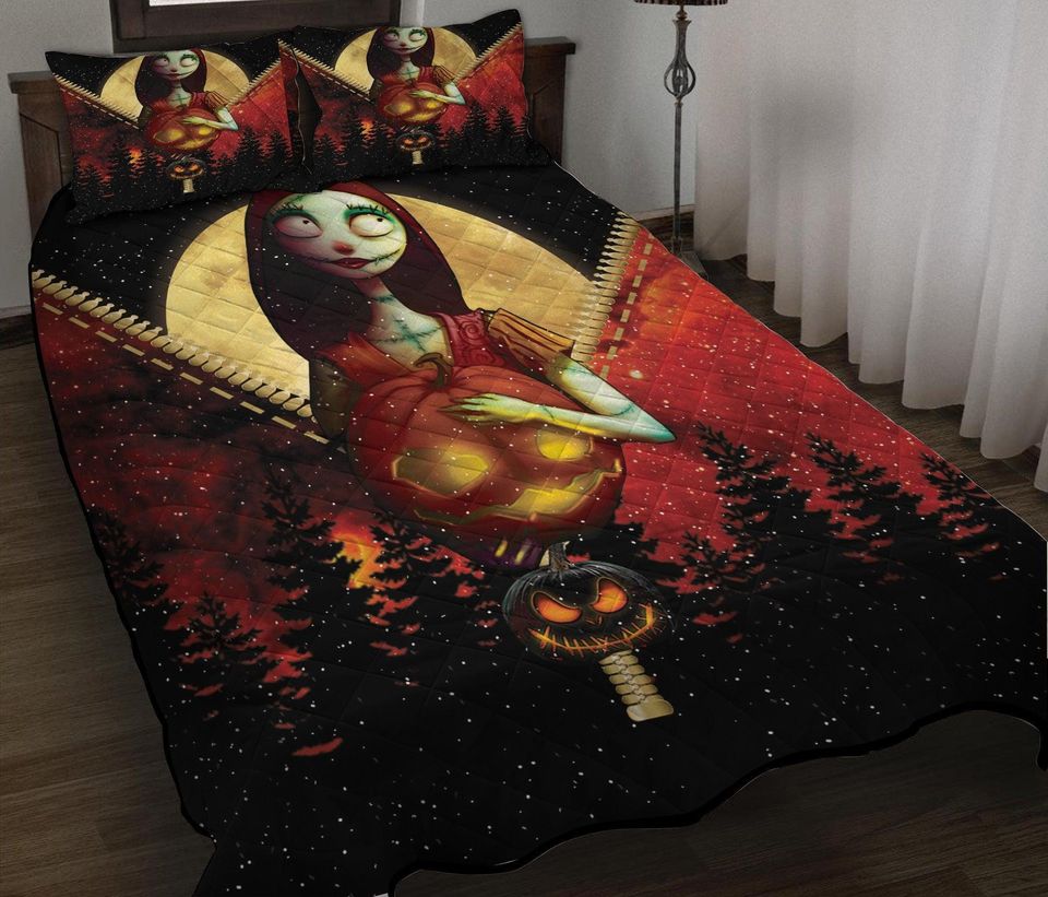 Nightmare Before Christmas Sally Galaxy Bedding Set
