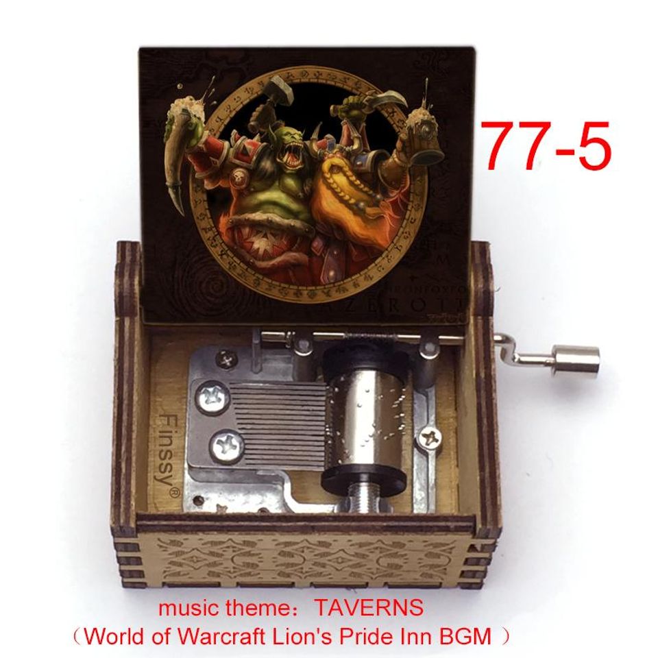 Nice Gift Ideas Hand Cranked or Wind Up Warcraft Tavern Music Box