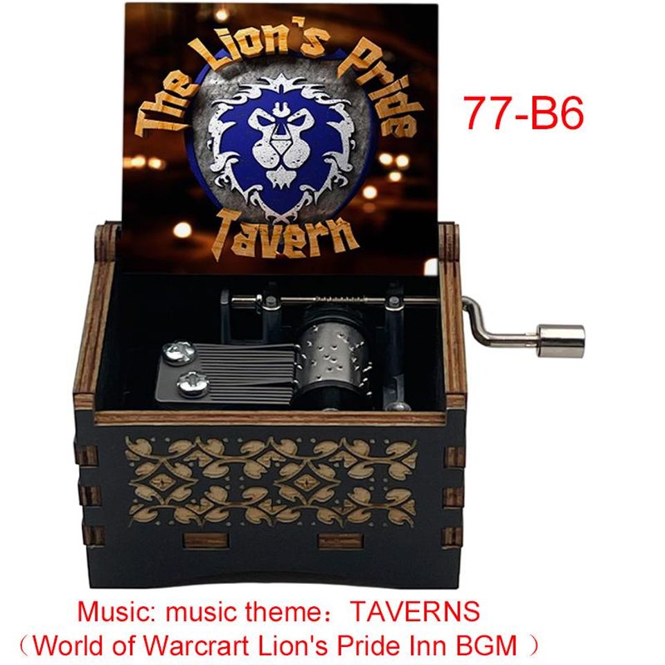 Nice Gift Ideas Hand Cranked or Wind Up Warcraft Tavern Music Box