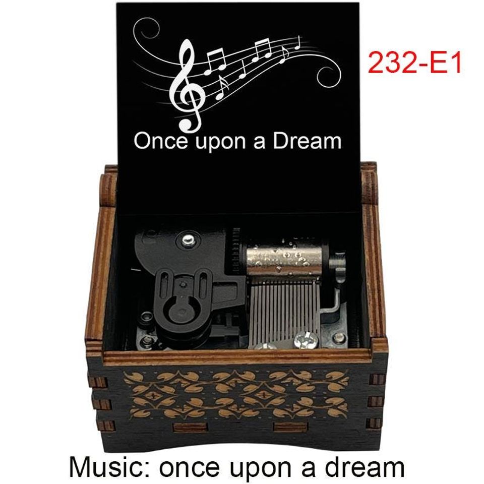 Sleeping Beauty Music Box: "Once Upon A Dream" Birch Plywood