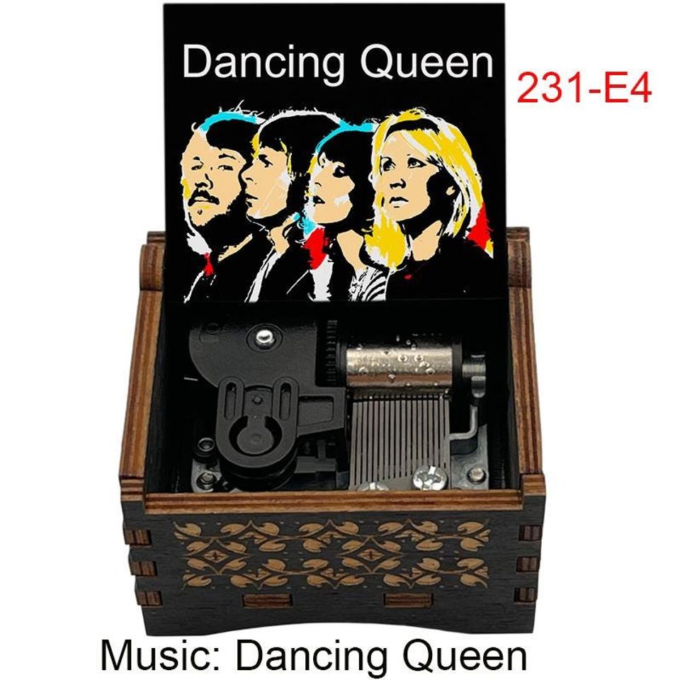 dancin kween Music Box by Appa - Birch Wood Classic Song