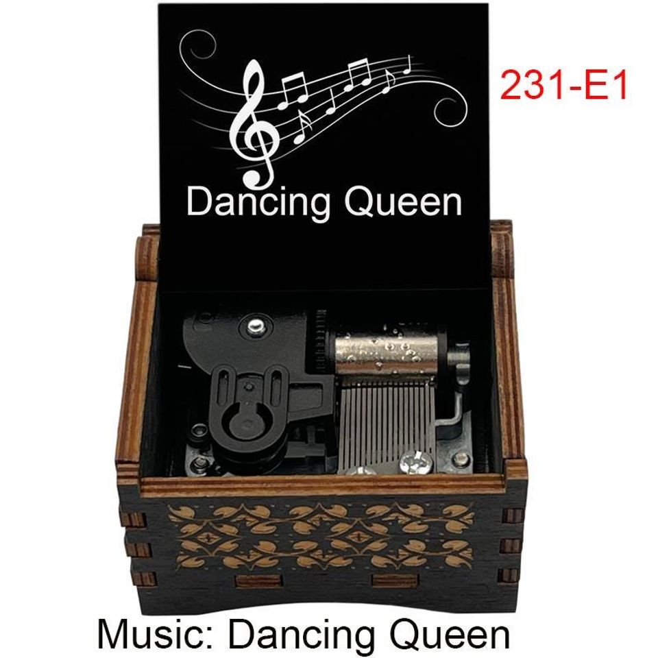 dancin kween Music Box by Appa - Birch Wood Classic Song