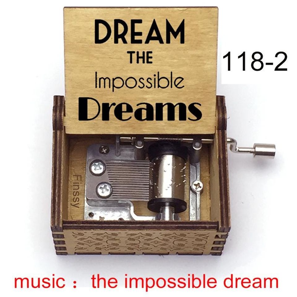 Dream the Impossible Dream Music Box - Classic Andy Williams Tune