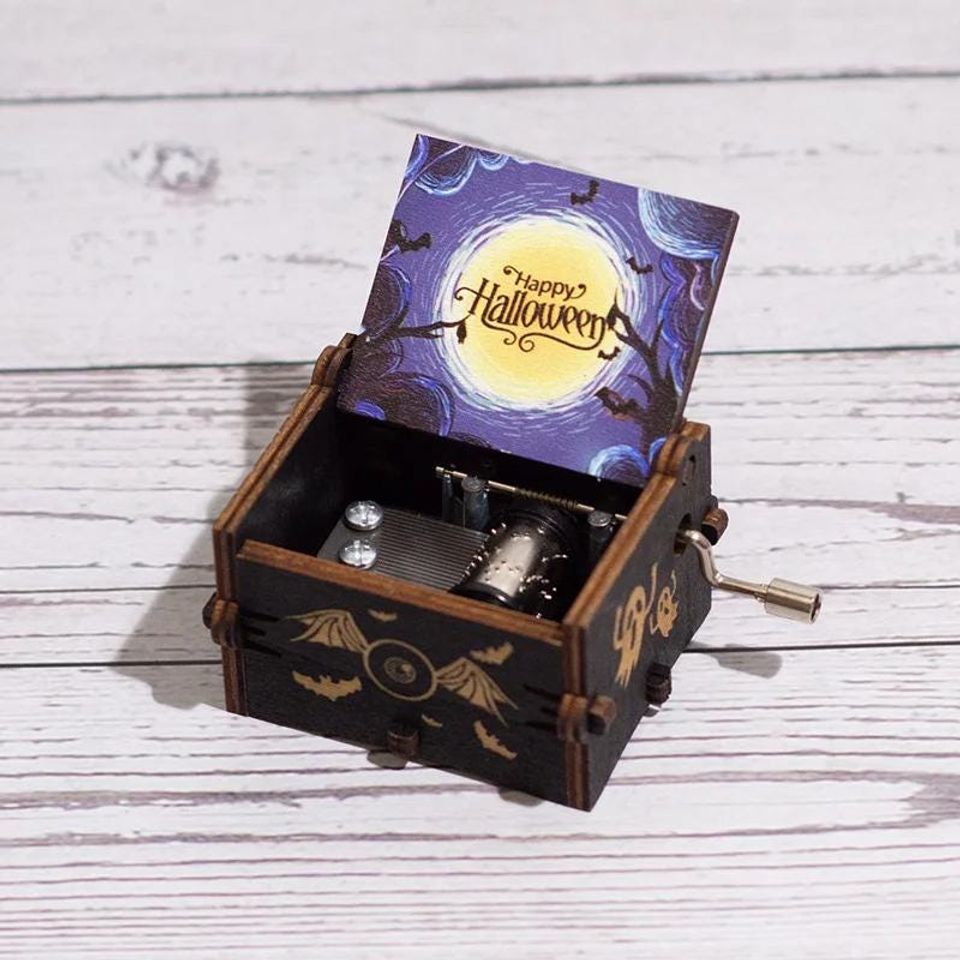 Nightmare Before Christmas Music Box: Halloween Decor, Silent Night