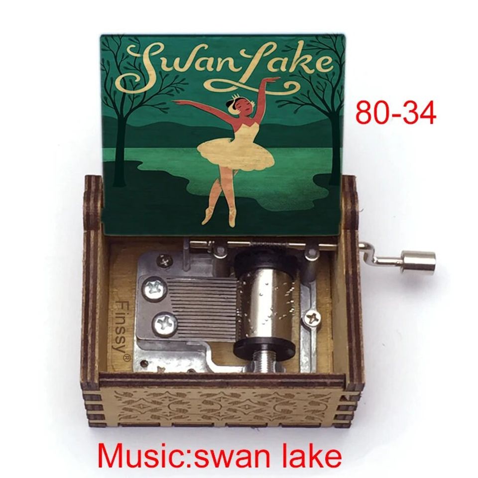 Nice Gift and Souvenir Ideas Swan Lake Ballet Dancing Music Box