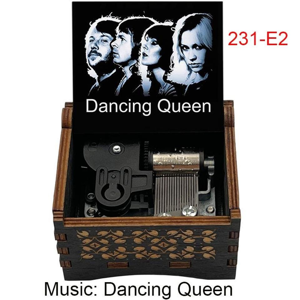 dancin kween Music Box by Appa - Birch Wood Classic Song