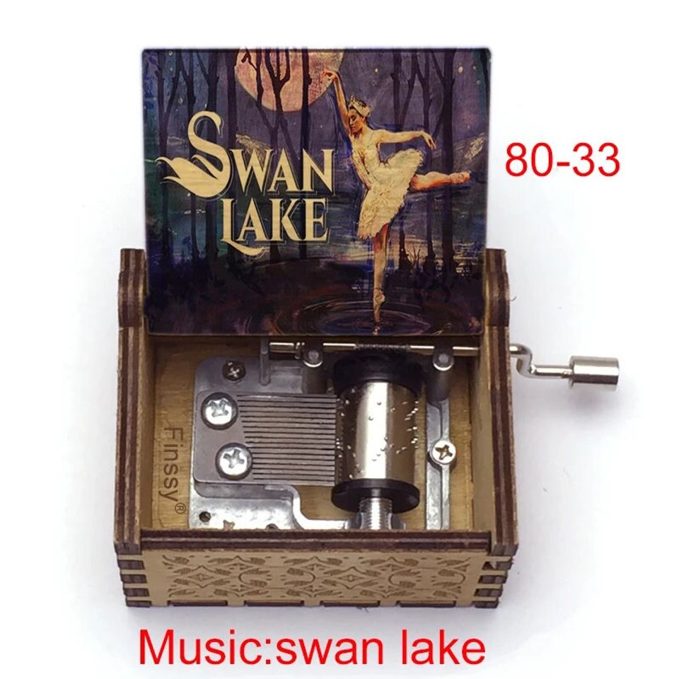 Nice Gift and Souvenir Ideas Swan Lake Ballet Dancing Music Box