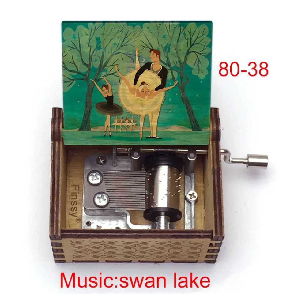 Nice Gift and Souvenir Ideas Swan Lake Ballet Dancing Music Box