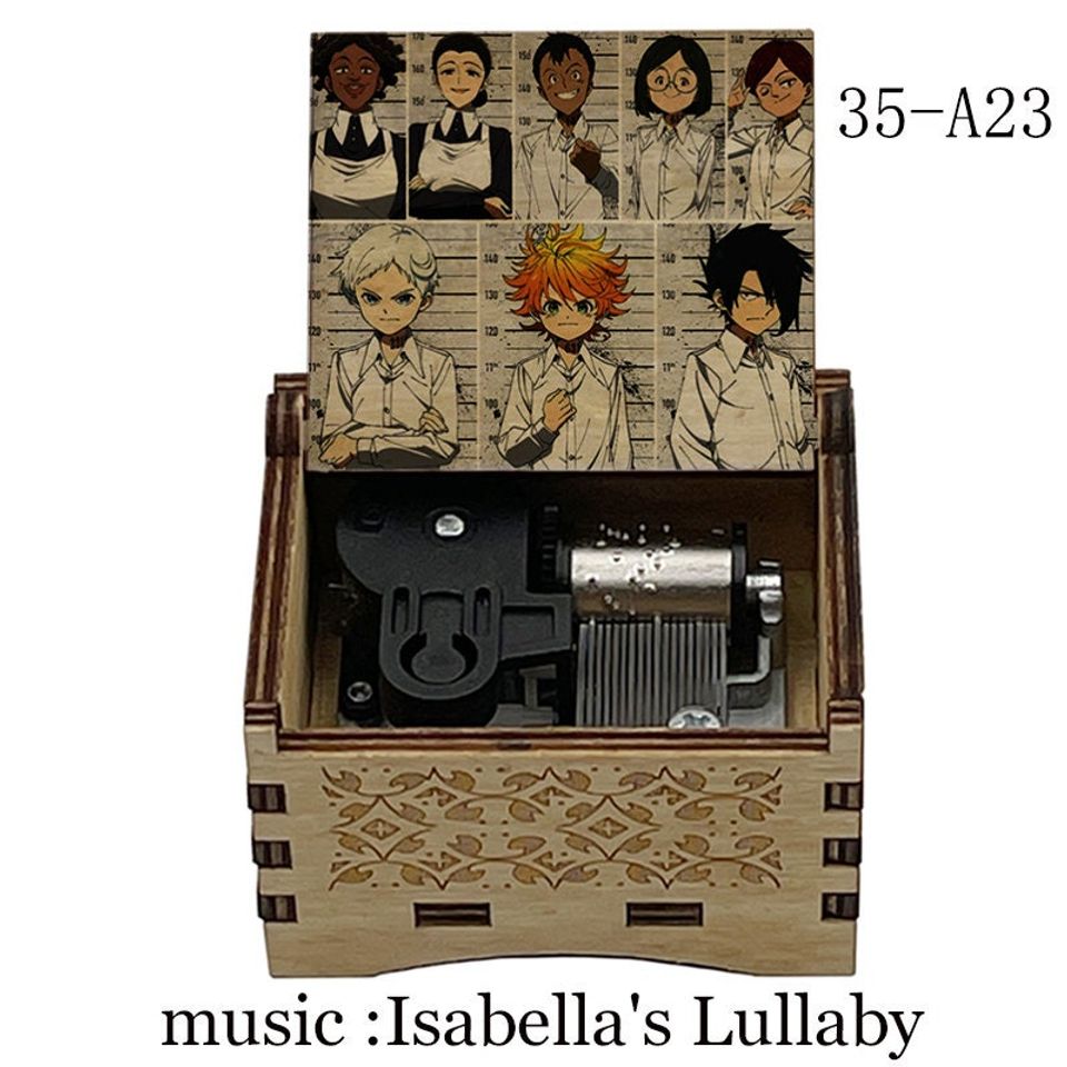 Isabella's Lullaby Music Box: Promise Neverland, Birch Wood