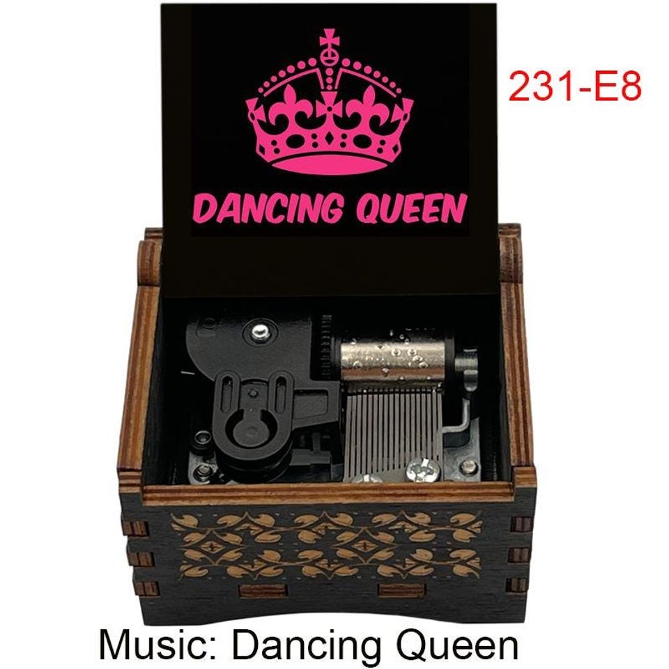 dancin kween Music Box by Appa - Birch Wood Classic Song